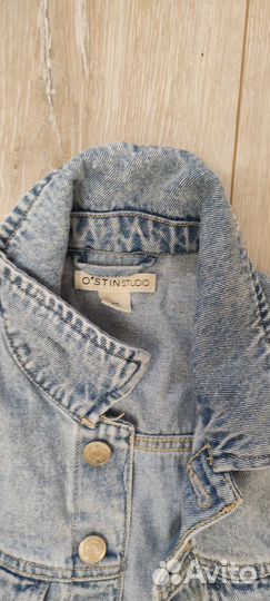 Джинсовая куртка для подростка ostin