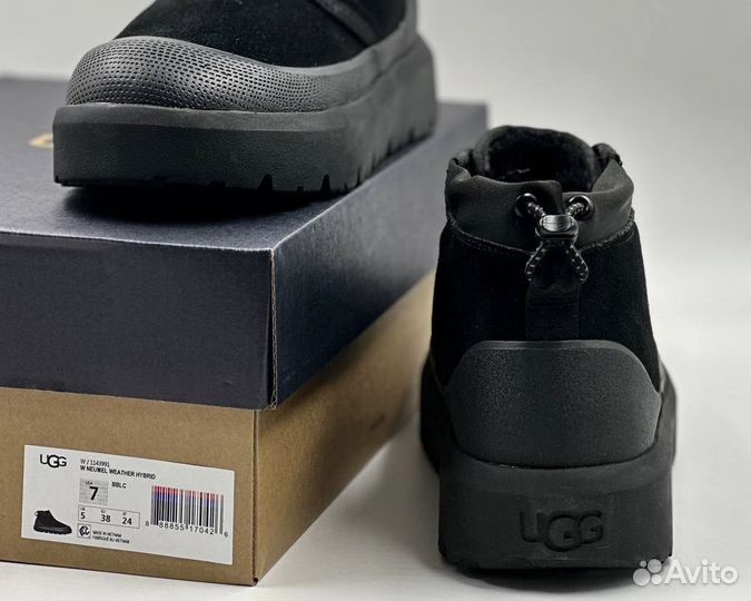 Угги Ugg Neumel wetaher hybrid зимние черные