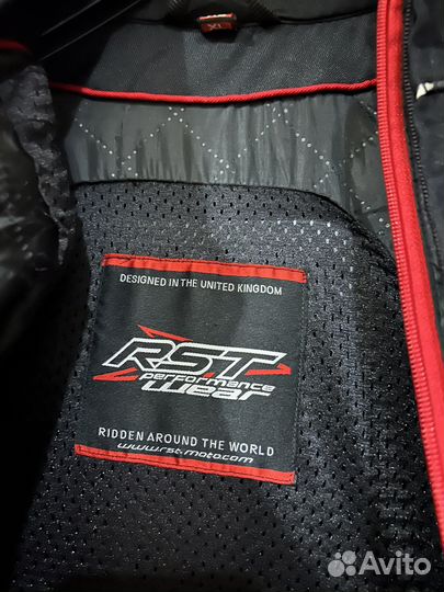 Мотокуртка тканевая мужская 52
