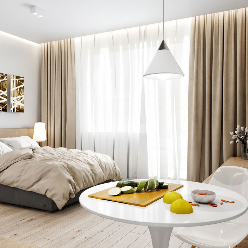 1-к. апартаменты, 24,2 м², 8/13 эт.