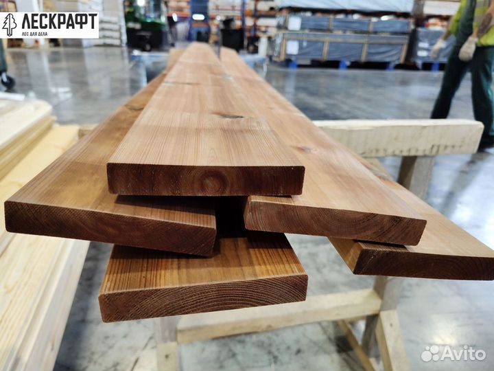 Доска строганая 20*140*4000 мм импрегнированная