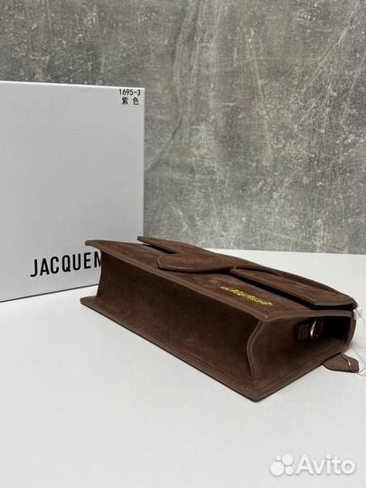 Сумка женская jacquemus замшевая люкс