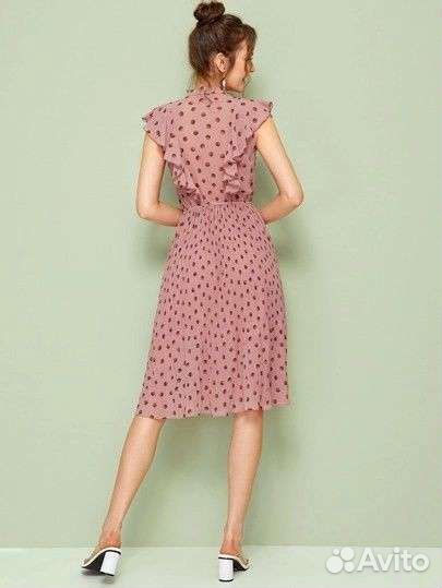 Платье в винтажном стиле Shein