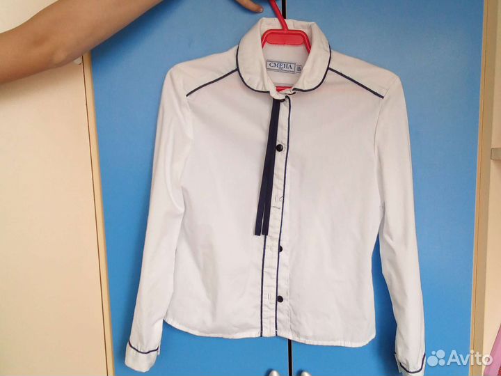 Сарафан, блузки, юбка, жилет. Р.122-135