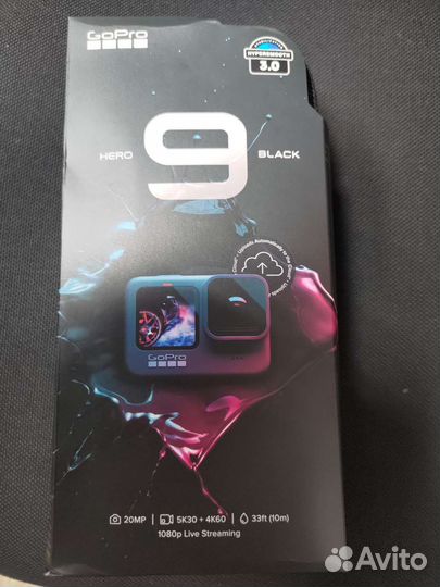 Экшен камера GoPro Hero 9 Black 4K 5K