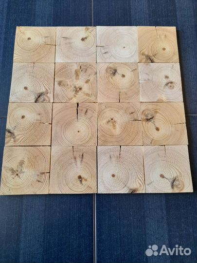 Квадратные спилы дерева