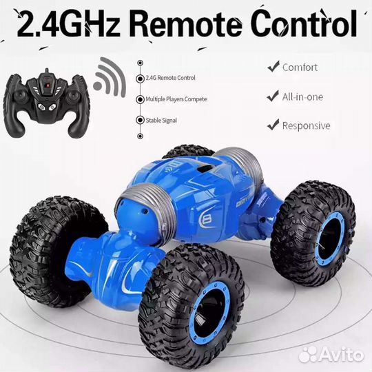 Трюковая машинка-перевертыш 