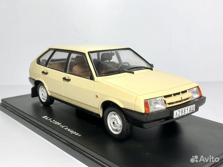 Модель автомобиля Лада 1:24 ваз 2109 самара