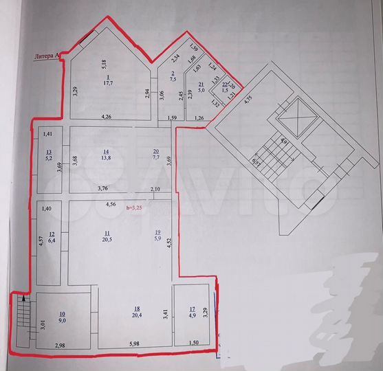 Свободного назначения, 125.5 м²