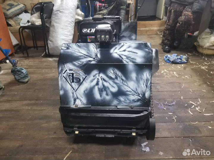 Мотобуксировщик Бурлак Эко Букс