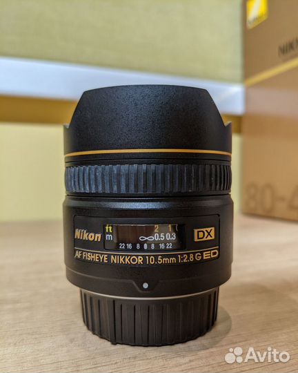 Nikon AF DX nikkor fisheye 10.5MM F/2.8G ED