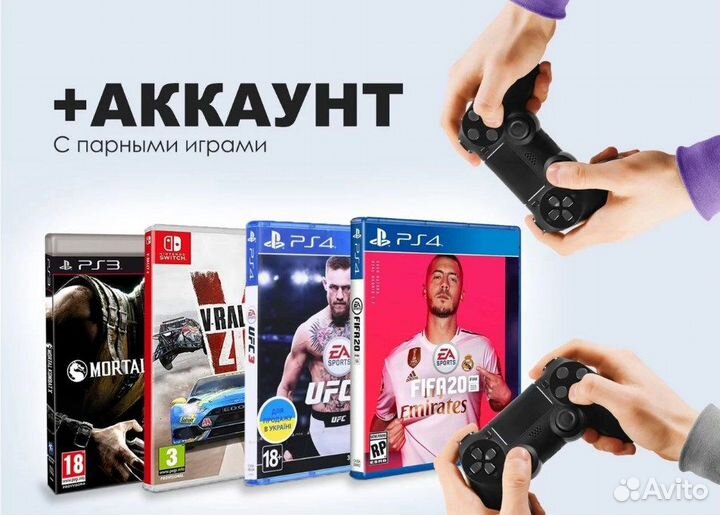 Аренда игровой приставки Sony PlayStation