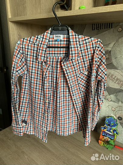 Рубашка на мальчика 134