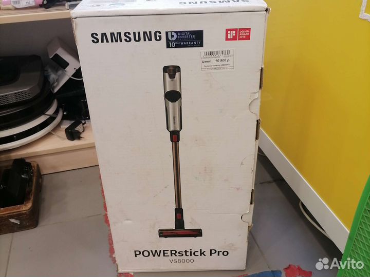 Т) Пылесос samsung на акб