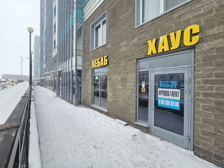 Аренда помещения в ЖК «Огни Залива», 115 м²