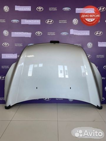 Капот Ford Focus 2 рестайлинг (08-11) серебристый