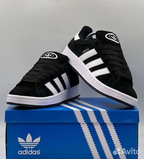 Adidas campus 00s черные