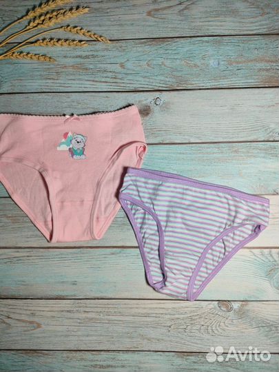 Трусики слипы для девочки 122-128