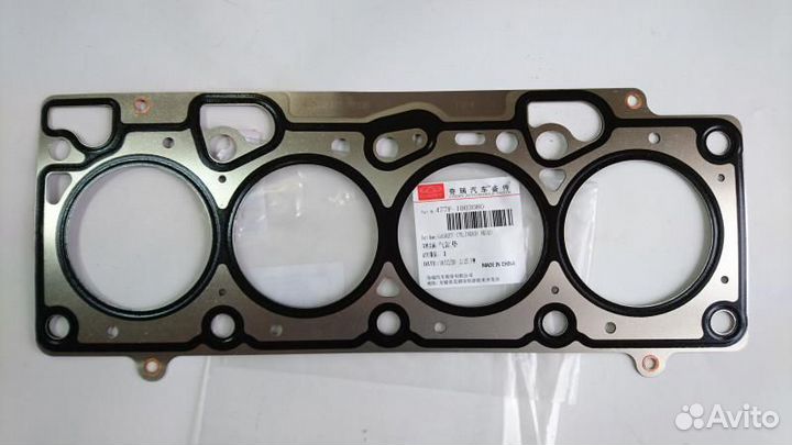 Прокладка гбц chery bonus A13 477f-1003080 chery