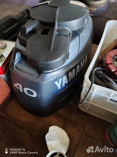 Ямаха F40 в разбор