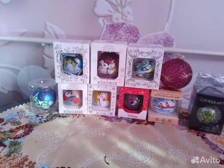 Продам елочные игрушки