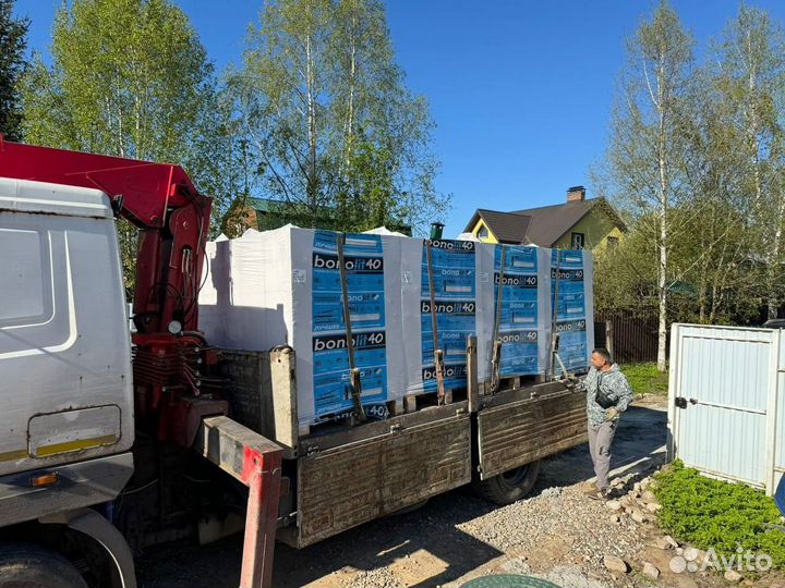 Газосиликатные блоки Бонолит с завода