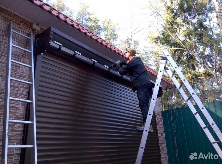 Рулонные ворота