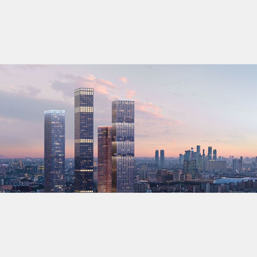 2-к. квартира, 58 м², 45/54 эт.