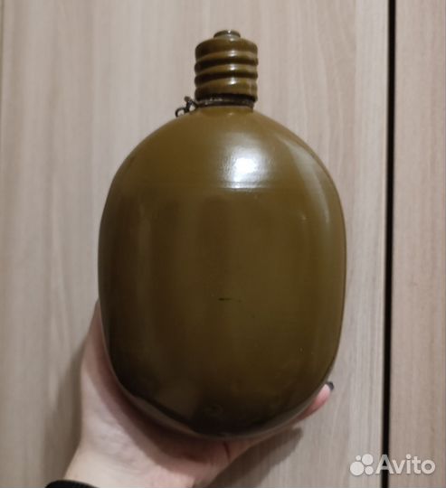 Фляжка армейская с чехлом