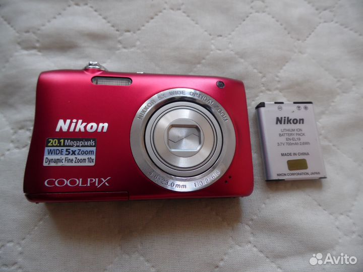 Цифровой фотоаппарат Nikon Coolpix S2900 20,1 мп