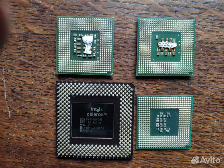 Intel процессоры 4 штуки