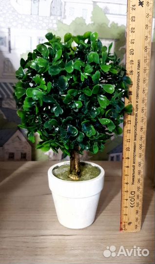 Топиарий с искусственным самшитом