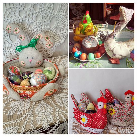 Интерьерные игрушки ручной работы