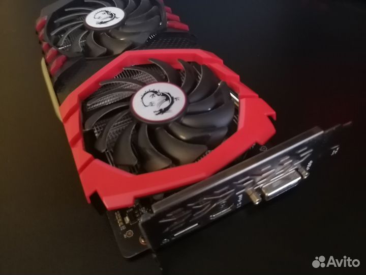 Видеокарта MSI GeForce GTX 1050 Ti 4gb