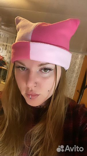 Шапки с ушками / балаклавы с ушками/Бини