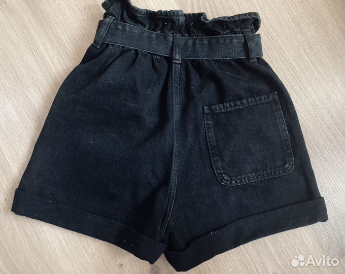 Джинсовые шорты zara xs