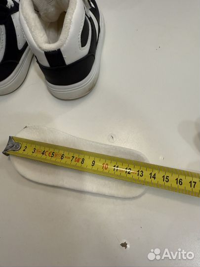 Утепленные детские кросовки 13,5 см