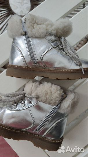 Ботинки зимние zara 25