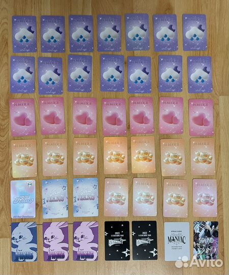 Карточки nmixx, new jeans, stray kids