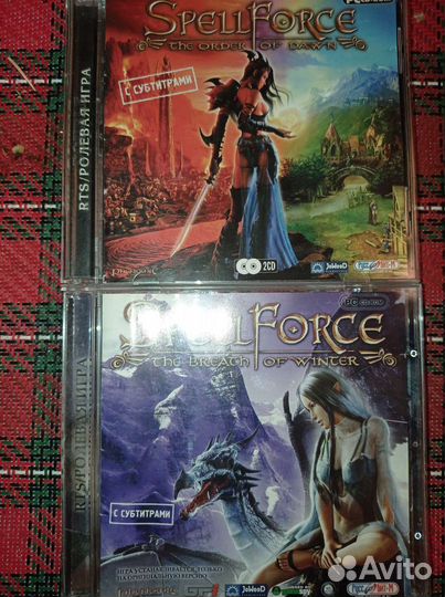 Компьютерная игра spell Force(цена за 2 диска)