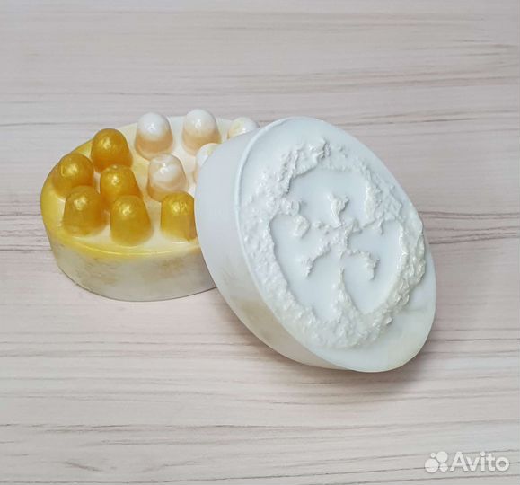Массажное мыло ручной работы