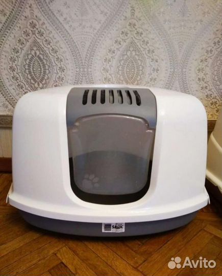 Туалет для кошек savic угловой и прямой