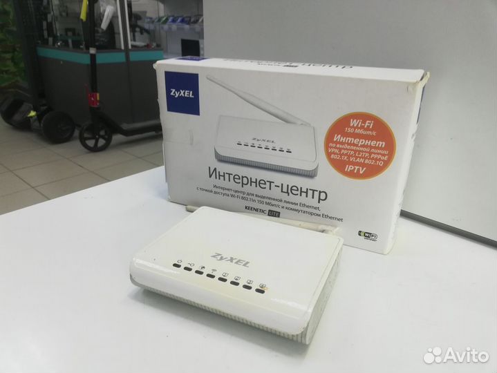 Wi-Fi роутер Zyxel keenetic lite
