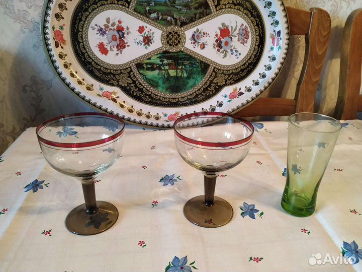 Стаканы, рюмки СССР