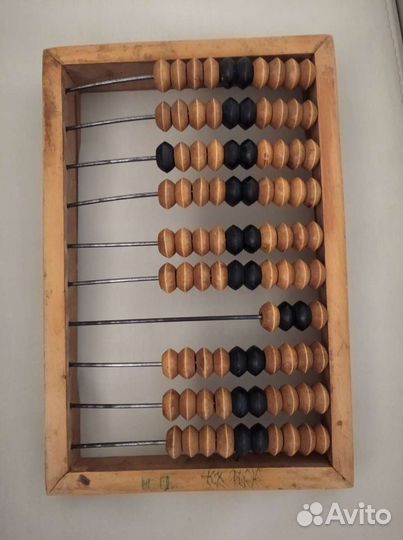 Счеты деревянные из СССР