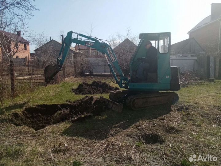 Услуги мини экскаватора