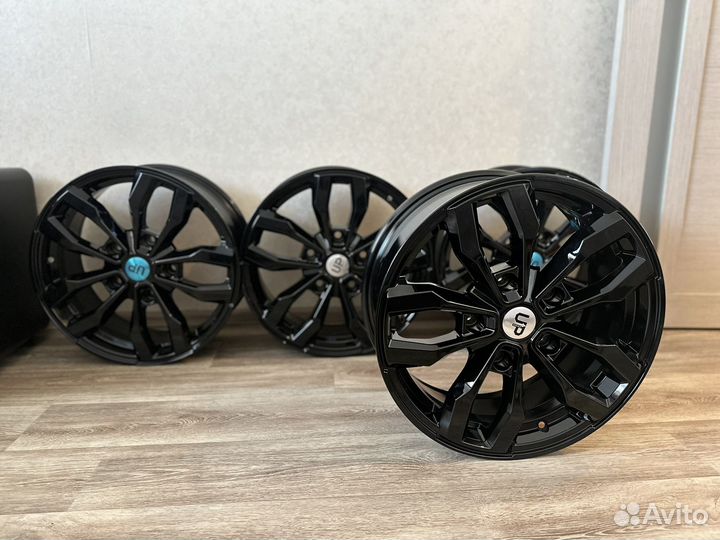 Диски R17 новые Нива UP Black