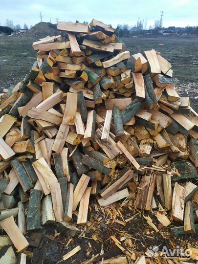 Дрова колотые. Любой объем