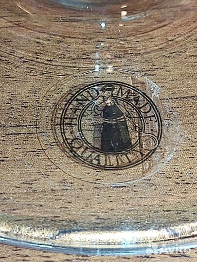 Ваза фруктовница. Богемия. Хрусталь