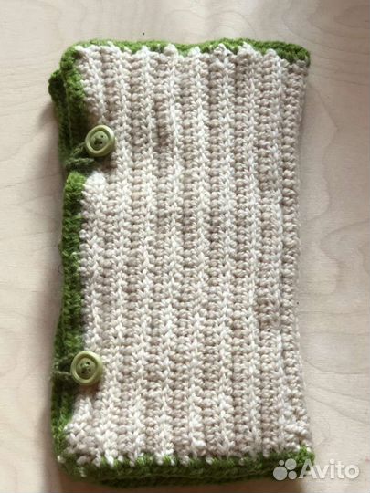 Пенал для канцелярии вязаный